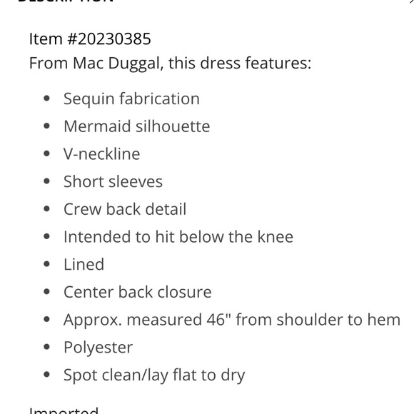 Mac Duggel dress - Picture 3 of 3